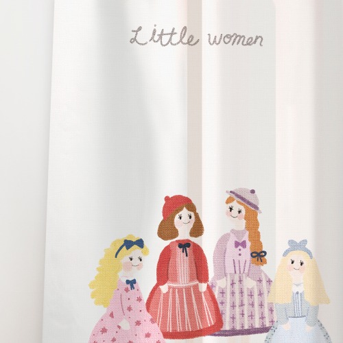 [drawing AMY] Little Women Curtain