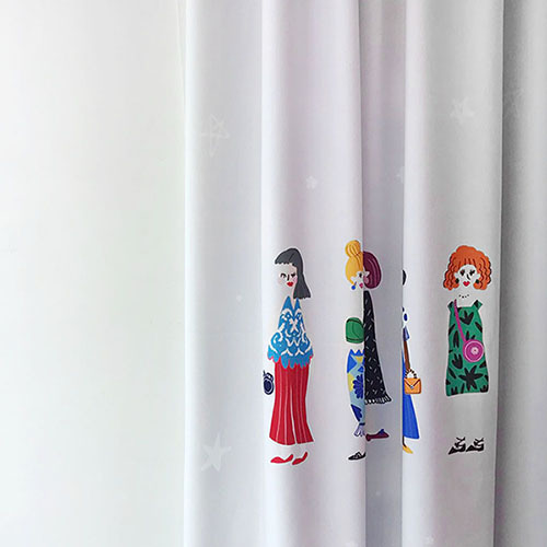 [drawing AMY] Monami Curtain