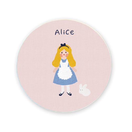 [drawing AMY] Alice in Wonderland Rug