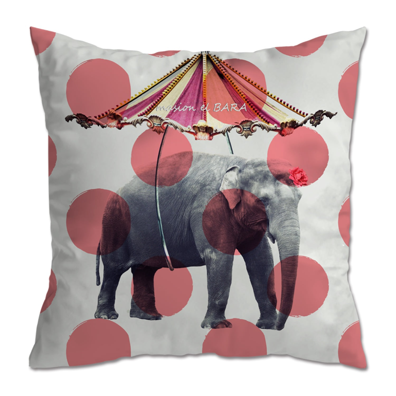 [maison el BARA] Dot Elephant Cushion