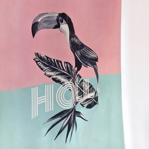 [maison el BARA] Holla Bird Curtain