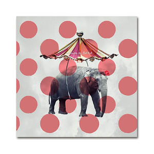 [maison el BARA] Dot Elephant Artwork