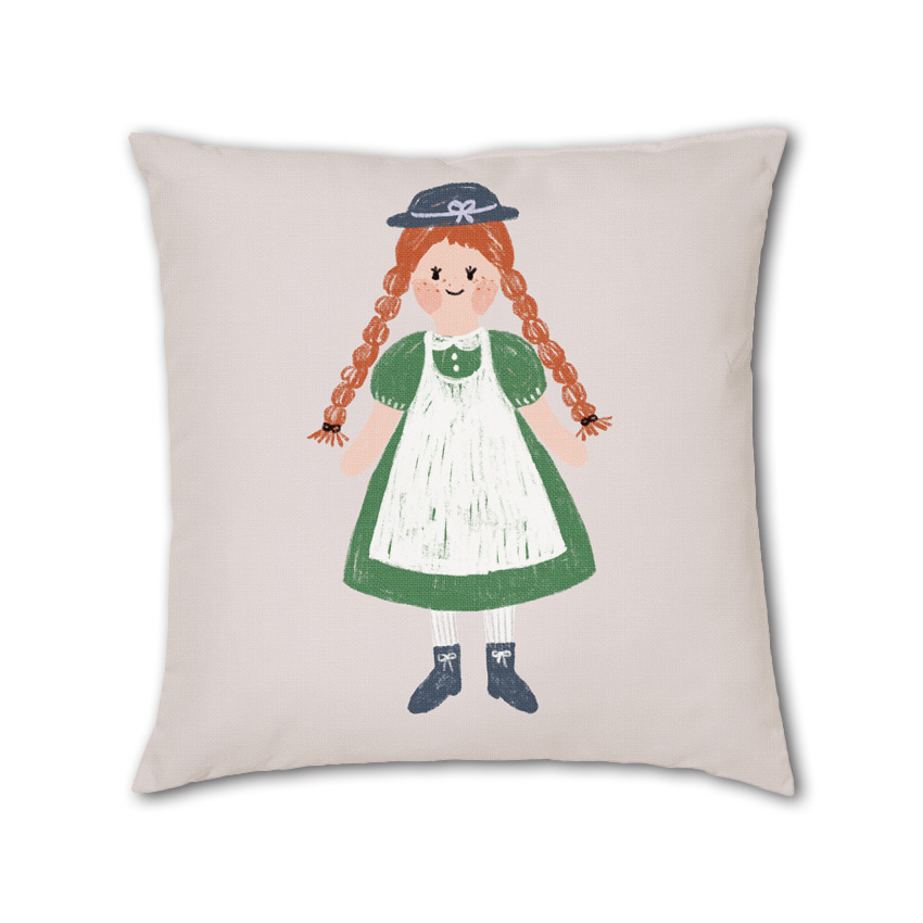 [drawing AMY] Anne of Green Gables Cushion
