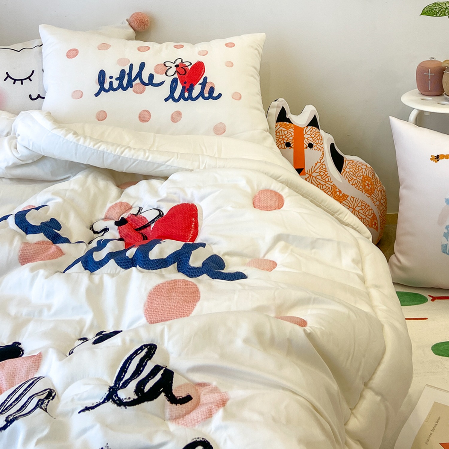 [drawing AMY] Lalala bed comforter set