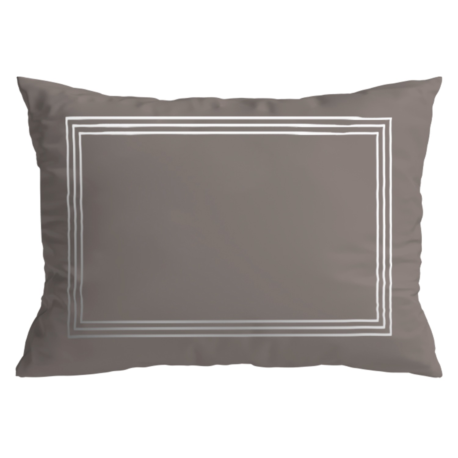 [maisone el BARA] Dear embroidery grey pillow cover