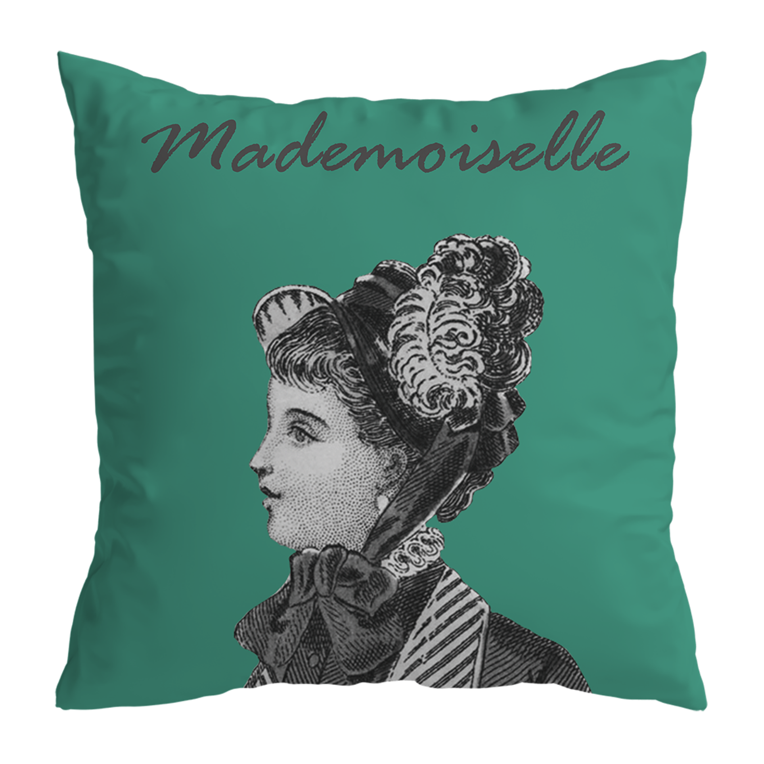 [maison el BARA] Mademoiselle Mint Cushion