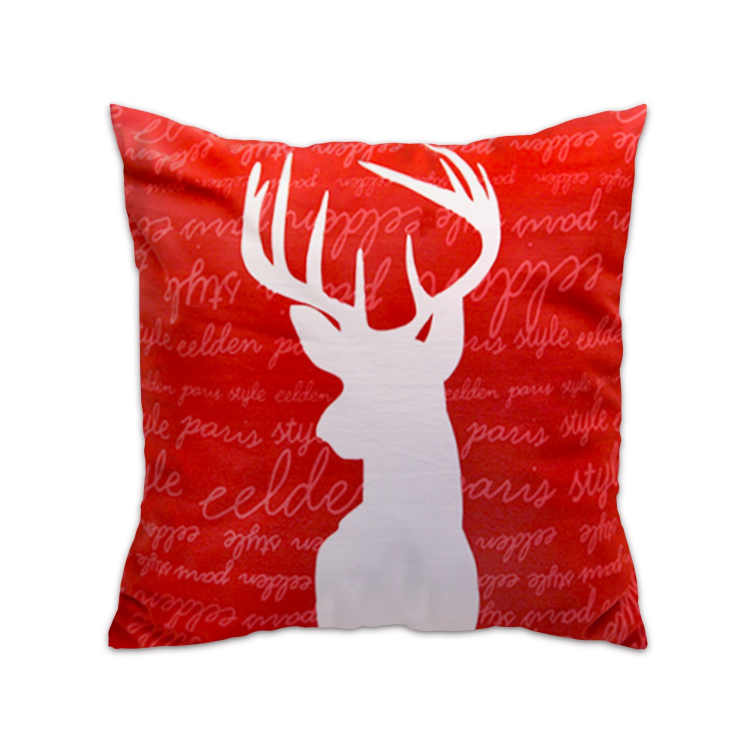 [maison el BARA] Rudolf red cushion