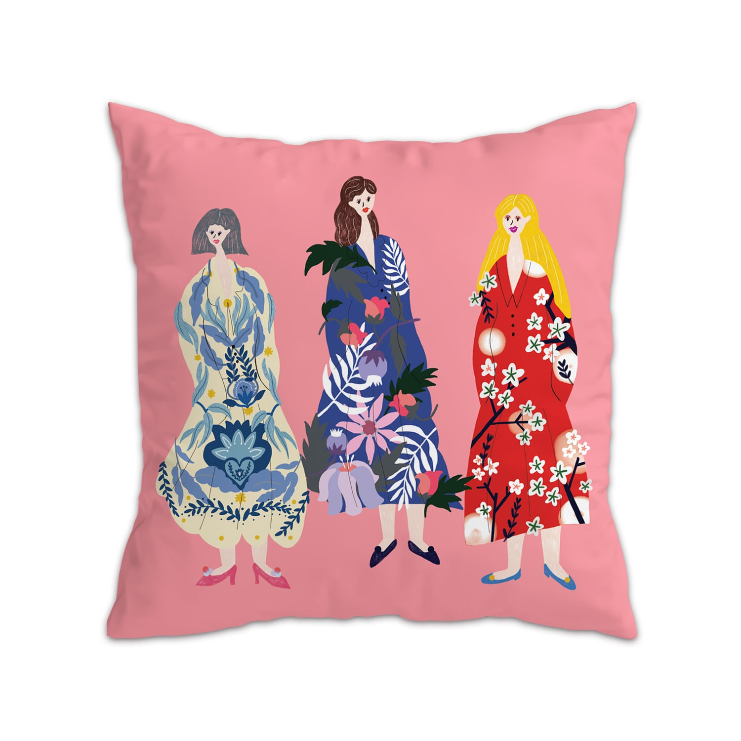 [maison el BARA] Retro Pink Cushion