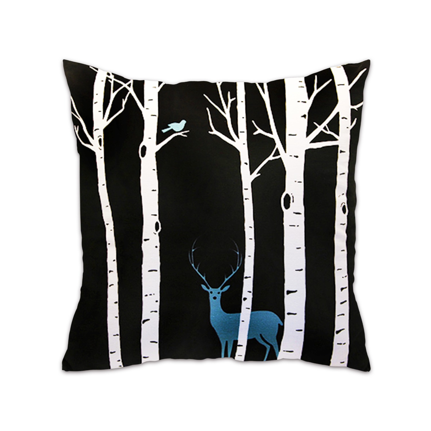 [maison el BARA] Forest black cushion