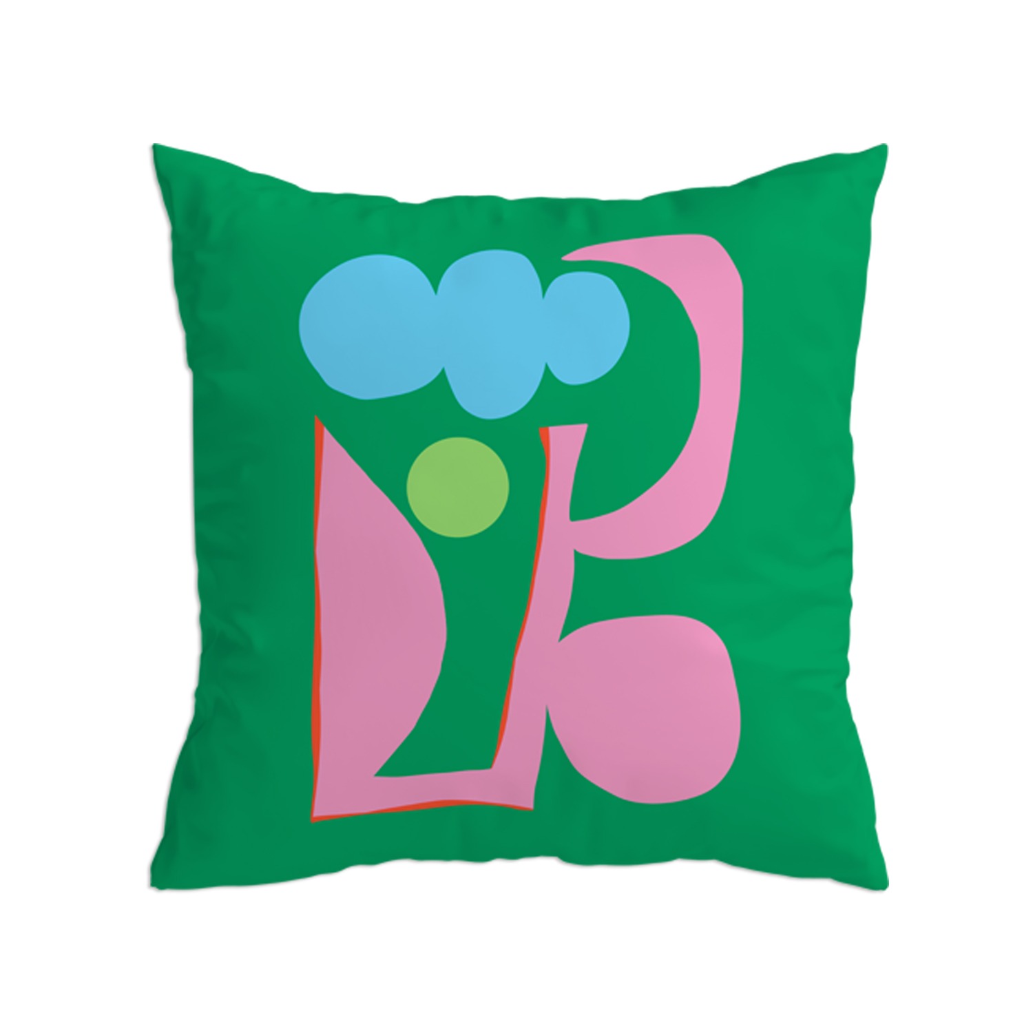 [a.o.b] Whisperer&#039;s garden green Cushion